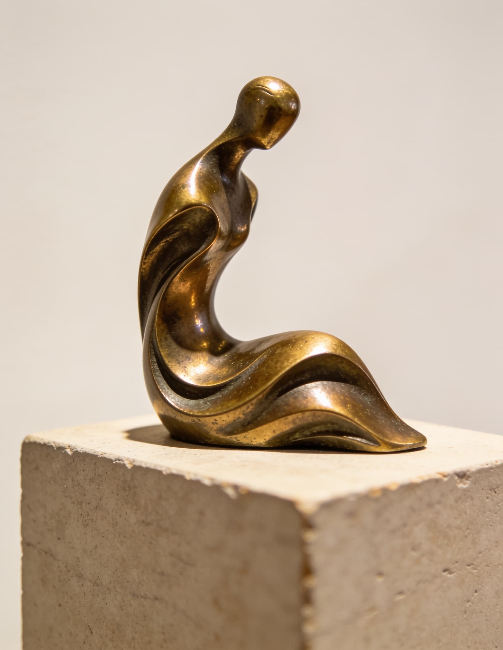 L'Élan par Kouamé Yao — Bronze, sculpture